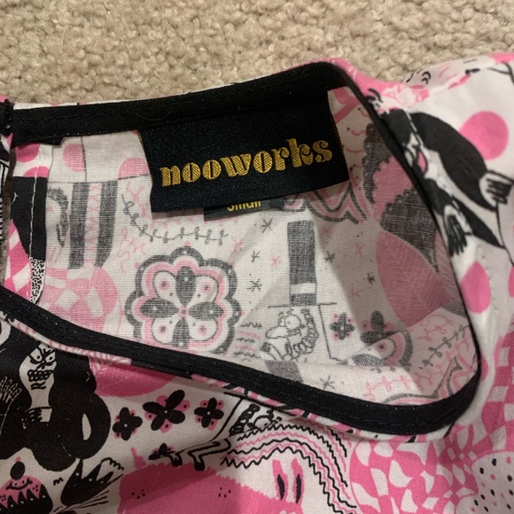 NOOWORKS Ruffle Top Jay Howell RARE!! NWOT size Small - Picture 5 of 8